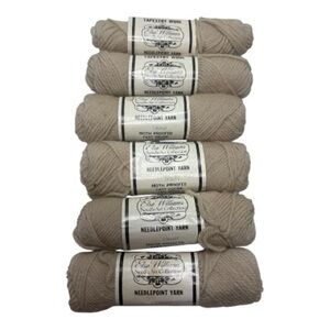 Eva Williams Needlepoint Wool Yarn - Tan